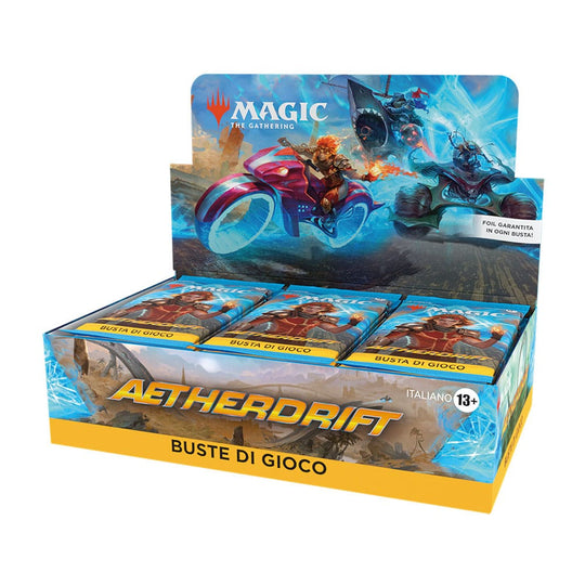 Magic the Gathering Aetherdrift Play Booster Display (30) italian