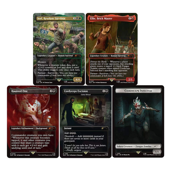Magic the Gathering Secret Lair x PlayStation: The Last of Us Part I english