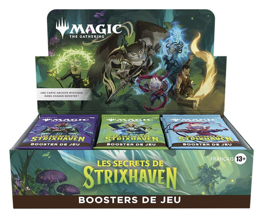 Magic the Gathering Les secrets de Strixhaven Play Booster Display (30) french