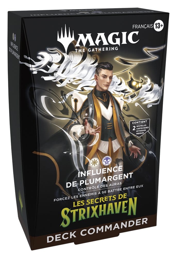 Magic the Gathering Les secrets de Strixhaven Commander Decks Case (5) french