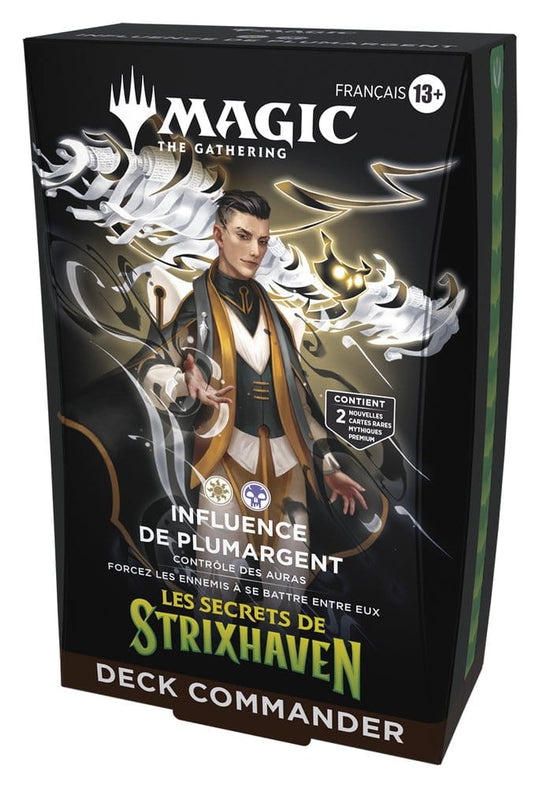 Magic the Gathering Les secrets de Strixhaven Commander Decks Case (5) french