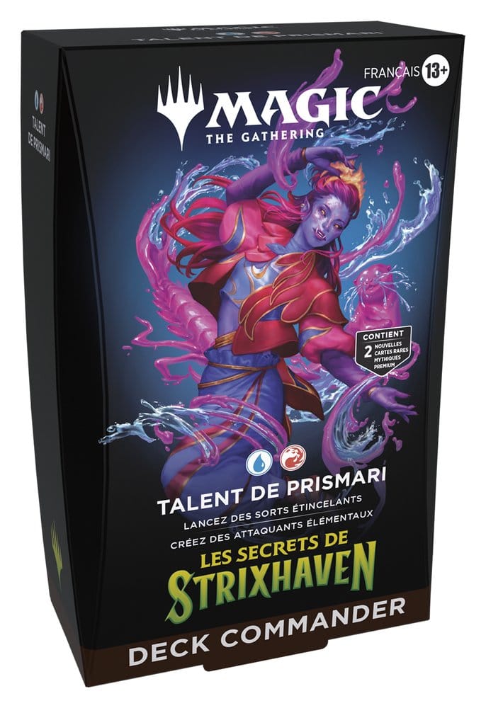 Magic the Gathering Les secrets de Strixhaven Commander Decks Case (5) french