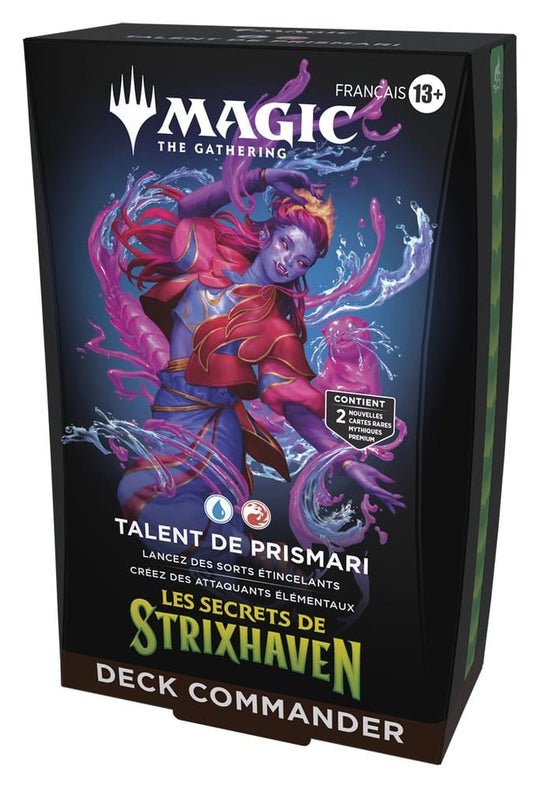 Magic the Gathering Les secrets de Strixhaven Commander Decks Case (5) french