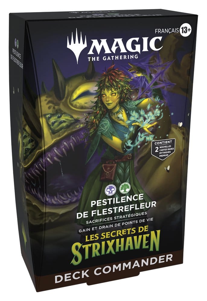 Magic the Gathering Les secrets de Strixhaven Commander Decks Case (5) french