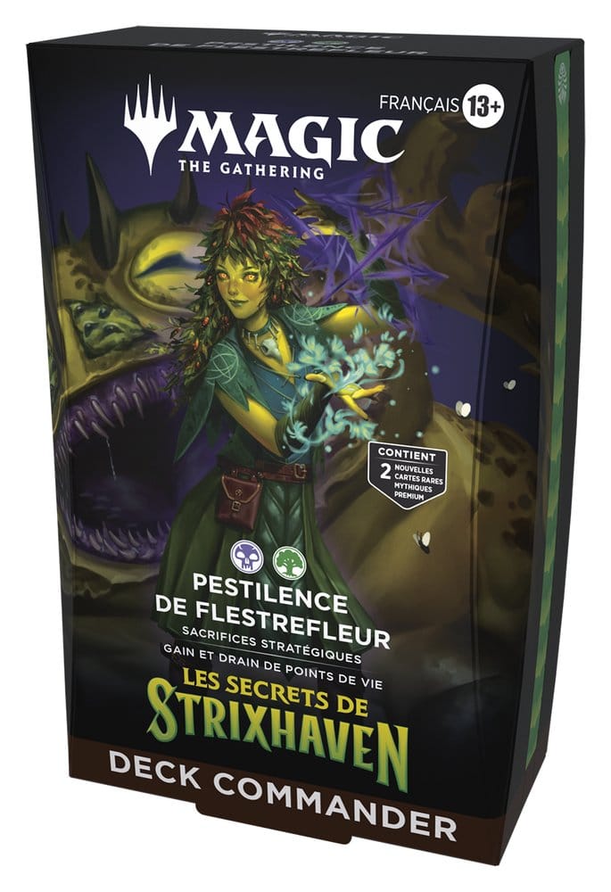Magic the Gathering Les secrets de Strixhaven Commander Decks Case (5) french