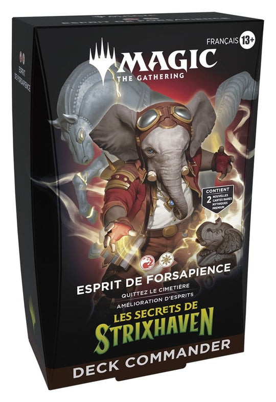 Magic the Gathering Les secrets de Strixhaven Commander Decks Case (5) french