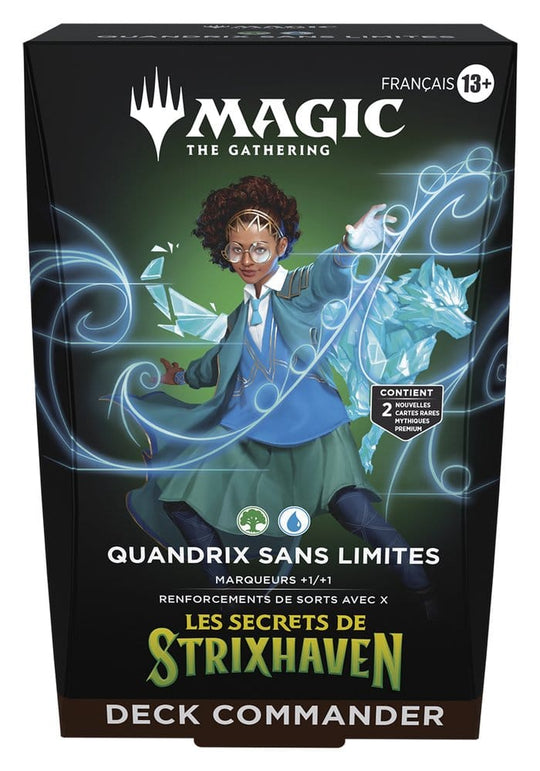 Magic the Gathering Les secrets de Strixhaven Commander Decks Case (5) french