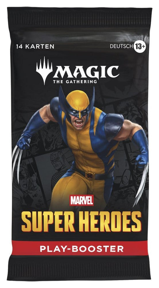 Magic the Gathering Marvel Super Heroes Play Booster Display (30) german