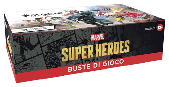 Magic the Gathering Marvel Super Heroes Play Booster Display (30) italian