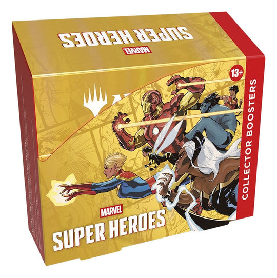 Magic the Gathering Marvel Super Heroes Collector Booster Display (12) english