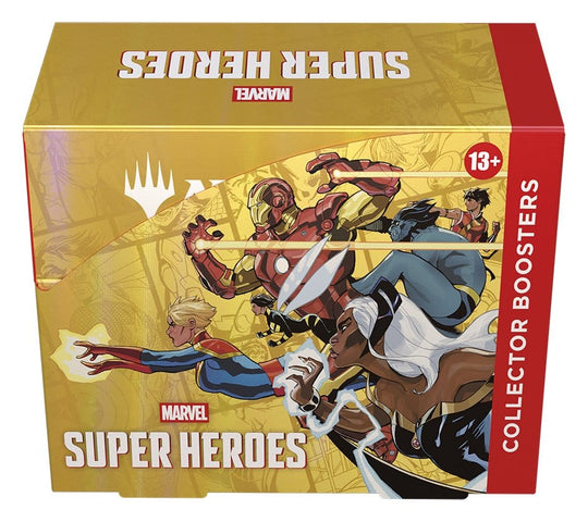 Magic the Gathering Marvel Super Heroes Collector Booster Display (12) english