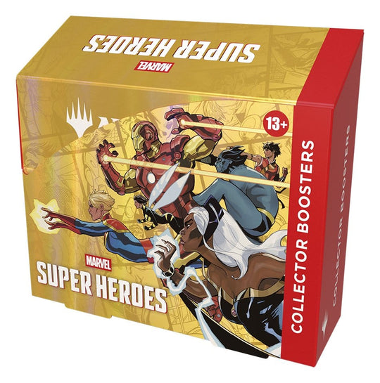 Magic the Gathering Marvel Super Heroes Collector Booster Display (12) english