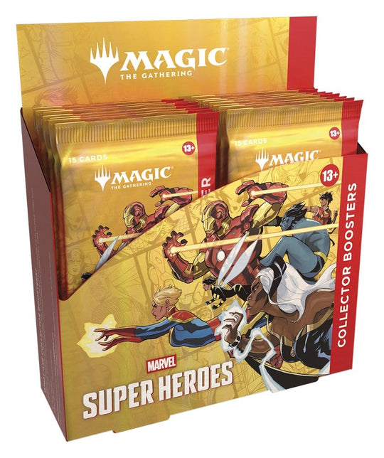 Magic the Gathering Marvel Super Heroes Collector Booster Display (12) english