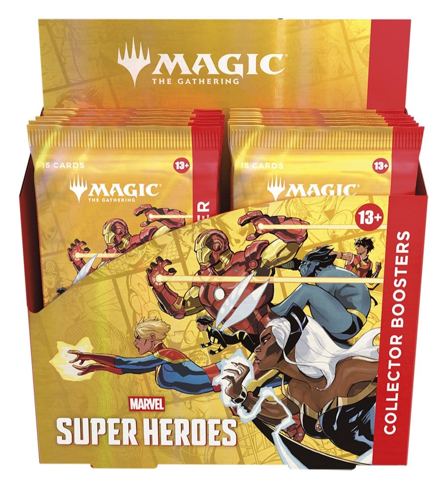 Magic the Gathering Marvel Super Heroes Collector Booster Display (12) english