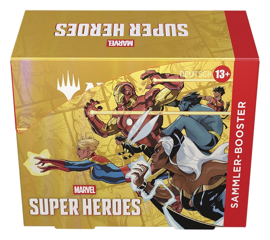 Magic the Gathering Marvel Super Heroes Collector Booster Display (12) german