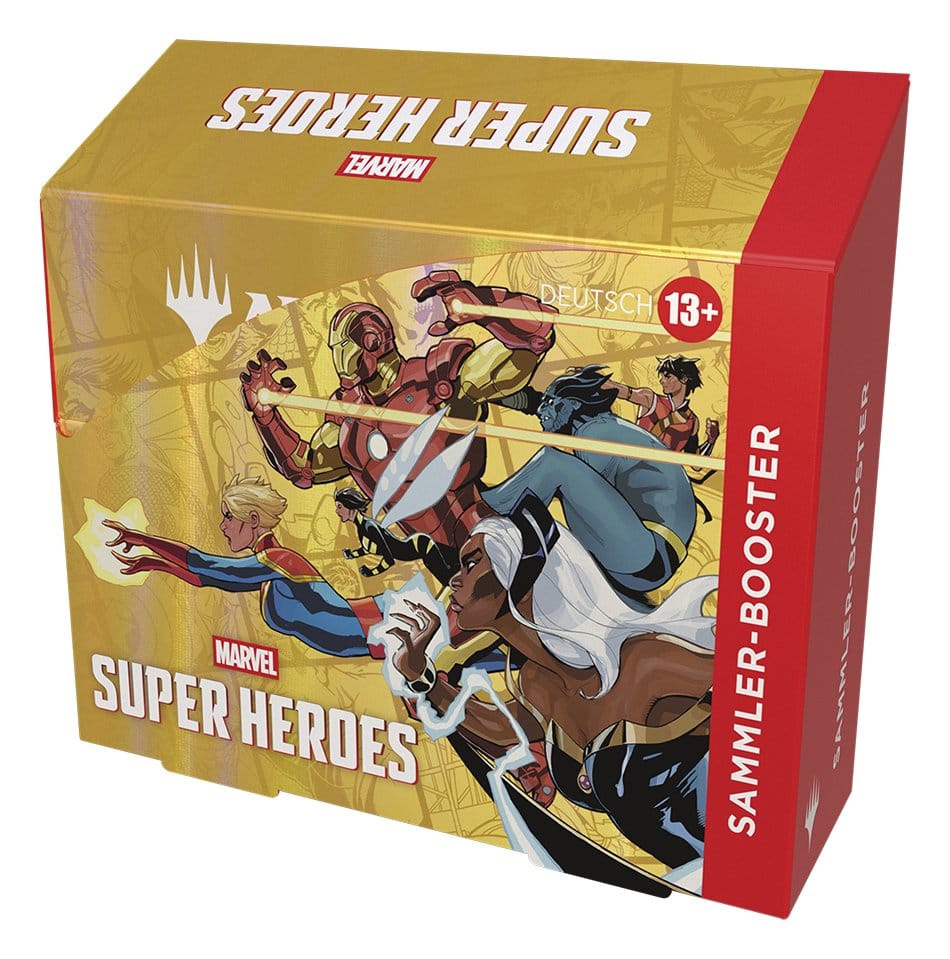 Magic the Gathering Marvel Super Heroes Collector Booster Display (12) german