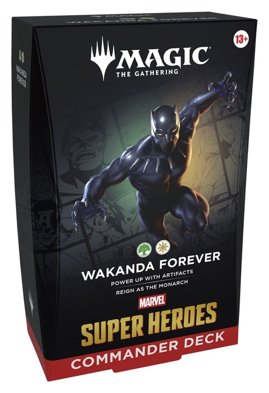 Magic the Gathering Marvel Super Heroes Commander Decks Case (4) english
