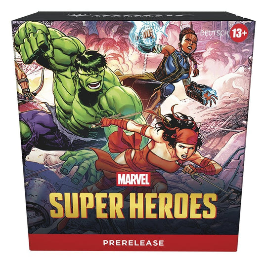 Magic the Gathering Marvel Super Heroes Prerelease Packs Case (15) german