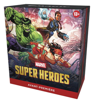 Magic the Gathering Marvel Super Heroes Prerelease Packs Case (15) french