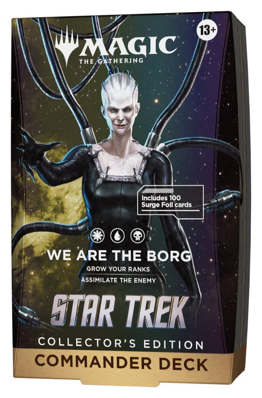 Magic the Gathering Star Trek Collector's Edition Commander Decks Case (4) english
