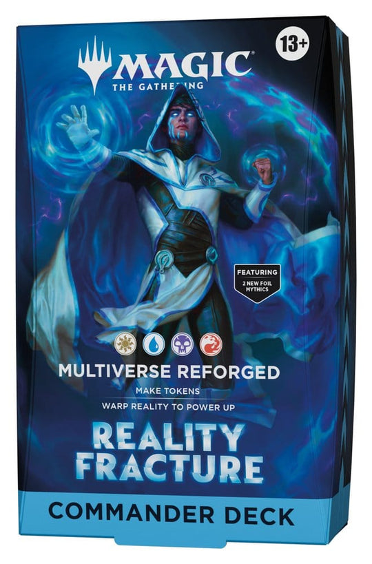 Magic the Gathering Reality Fracture Commander Deck Multiverse Reforged Assortment (4) english