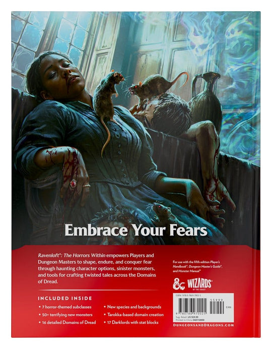 Dungeons & Dragons RPG Ravenloft: The Horrors Within Book *English Version*