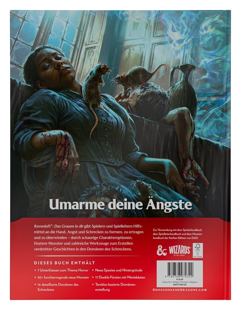 Dungeons & Dragons RPG Ravenloft: Das Grauen in Dir Book *German Version*