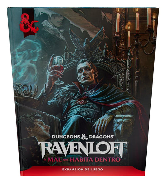 Dungeons & Dragons RPG Ravenloft: El Mal que Habita Dentro Book *Spanish Version*
