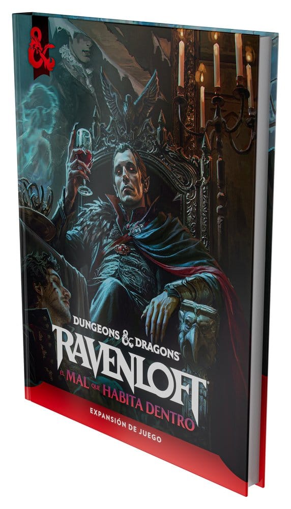 Dungeons & Dragons RPG Ravenloft: El Mal que Habita Dentro Book *Spanish Version*