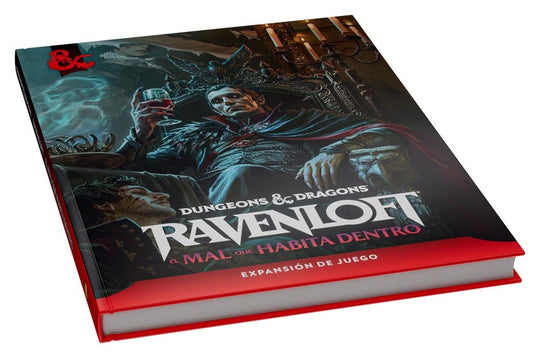 Dungeons & Dragons RPG Ravenloft: El Mal que Habita Dentro Book *Spanish Version*