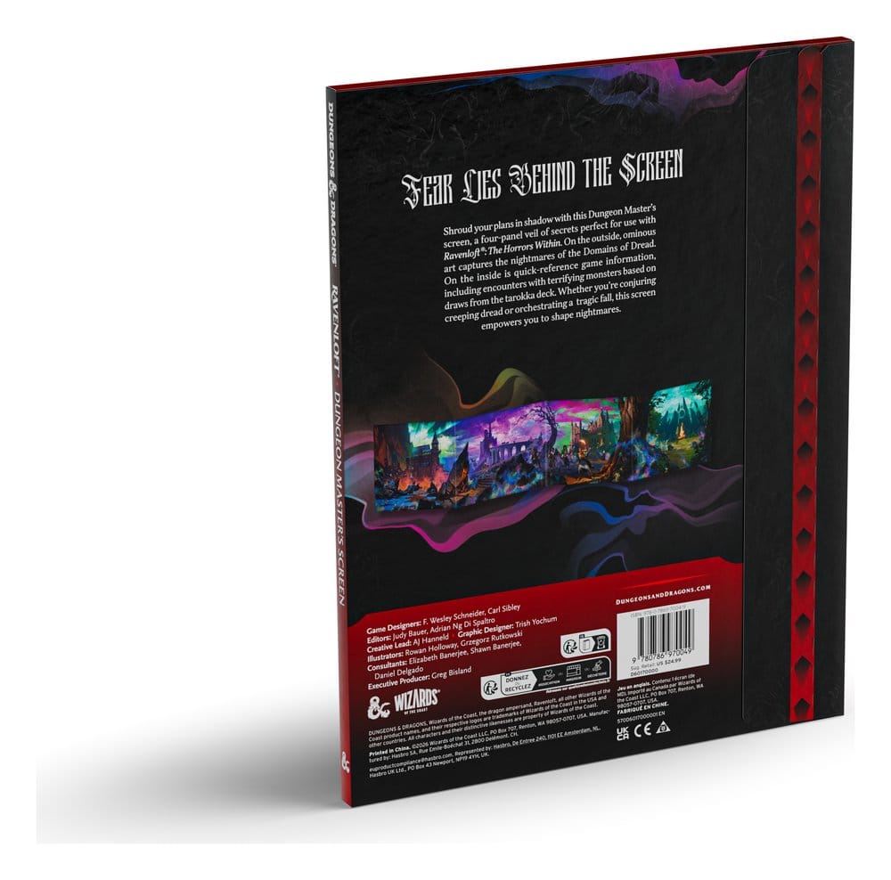 Dungeons & Dragons RPG Ravenloft: The Horrors Within Dungeon Master's Screen *English Version*