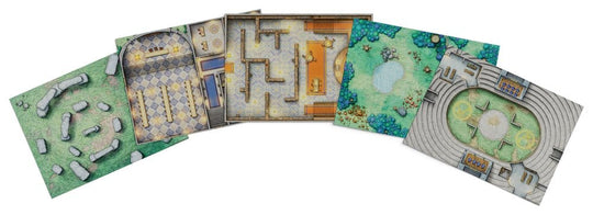 Dungeons & Dragons RPG Arcana Unleashed: Map Pack *English Version*