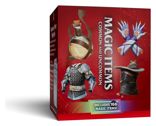Dungeons & Dragons RPG Reference Cards - Magic Items (Common and Uncommon) *English Version*