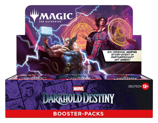 Magic the Gathering Marvel: Darkhold Destiny Play Booster Display (30) german