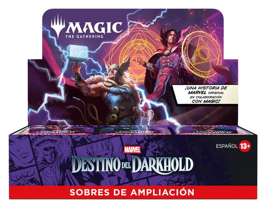 Magic the Gathering Marvel: Destino del Darkhold Play Booster Display (30) spanish