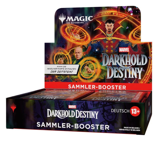 Magic the Gathering Marvel: Darkhold Destiny Collector Booster Display (12) german