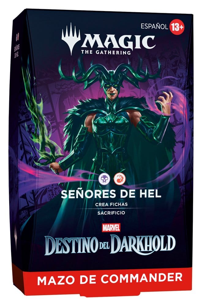 Magic the Gathering Marvel: Destino del Darkhold Commander Decks Case (4) spanish