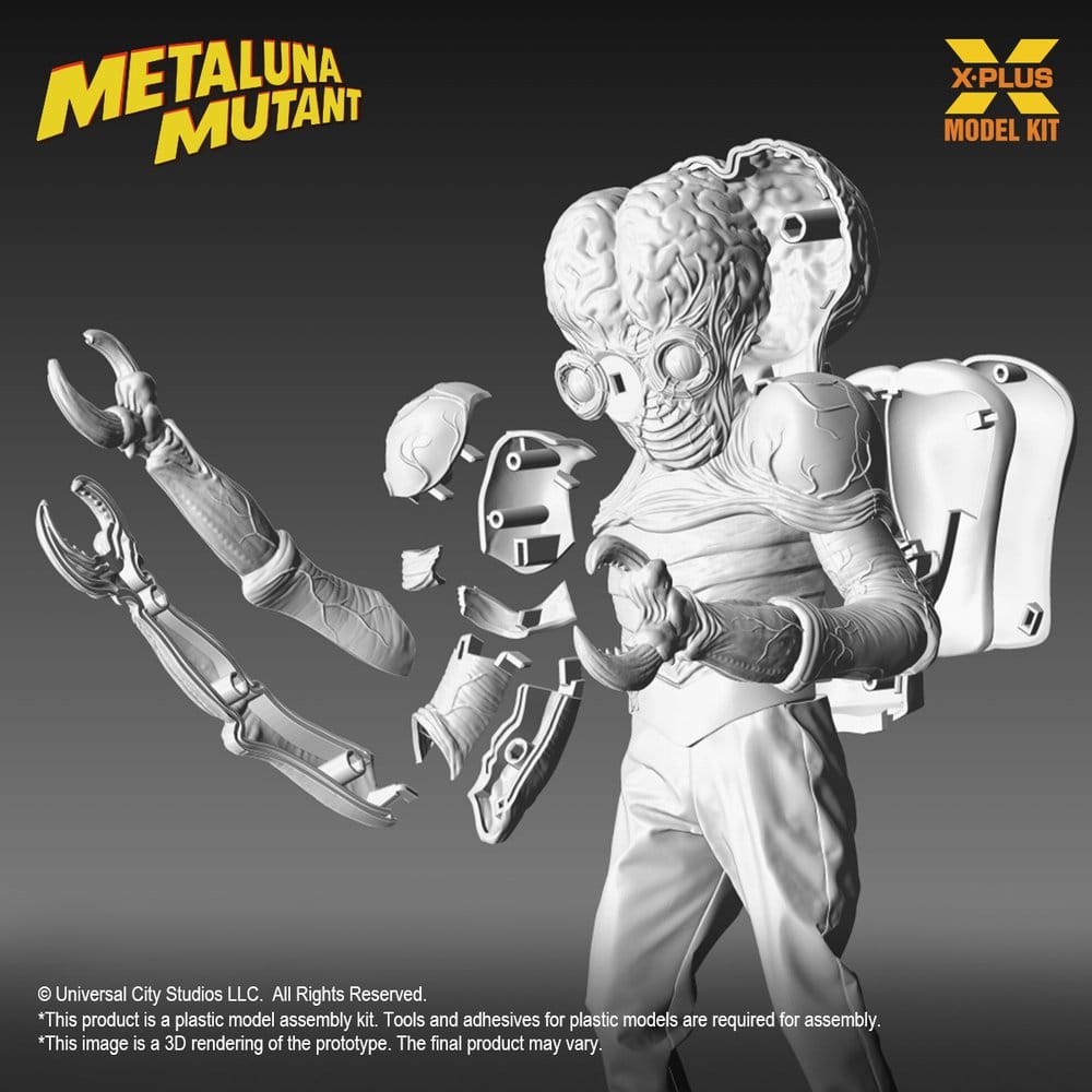 universal monsters model kits Universal Monsters Plastic Model Kit 1/8 Metaluna Mutant 26cm – Eventyrhuset