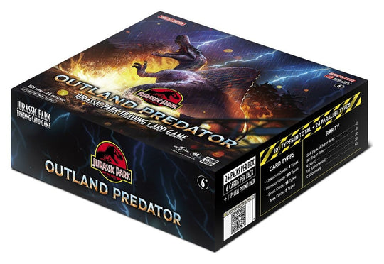 Jurassic Park TCG Outland Predator Booster Packs Display (24) *English Version*