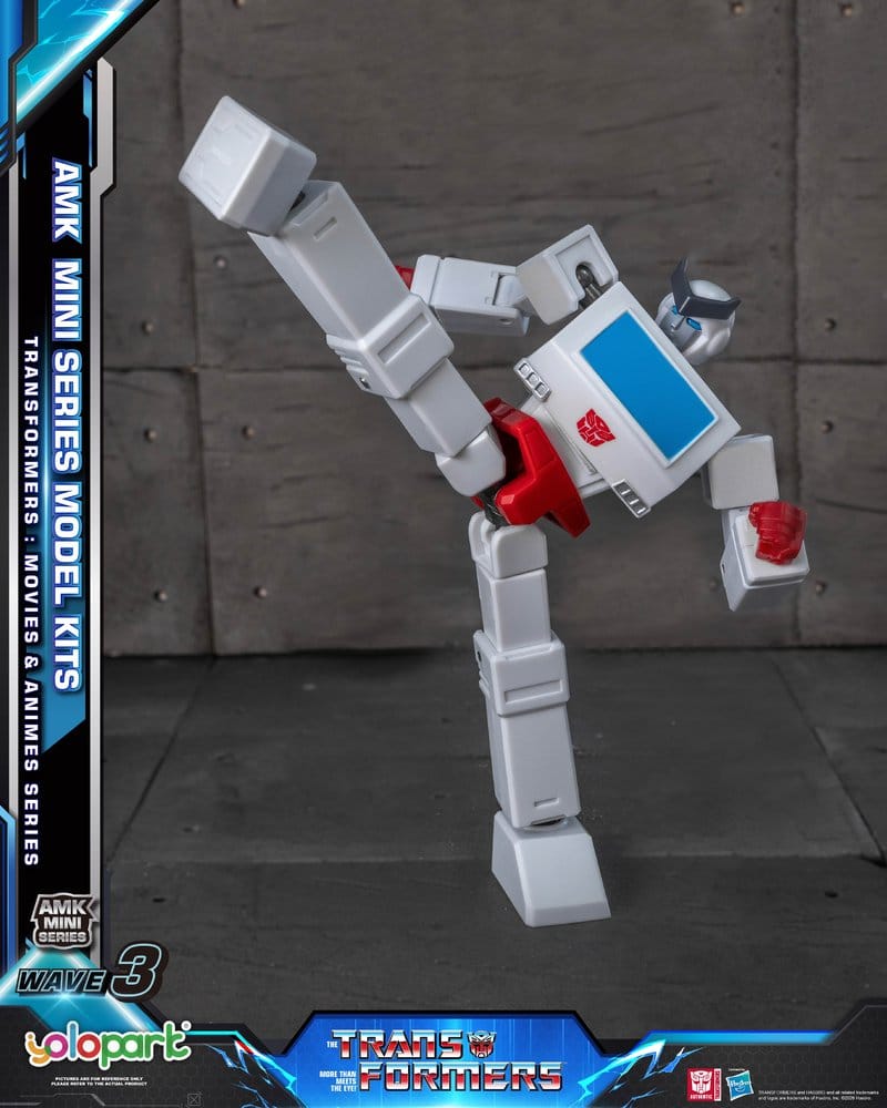 Transformers Generation One AMK Mini Series Plastic Model Kit Wave 3 Ratchet G1 11 cm