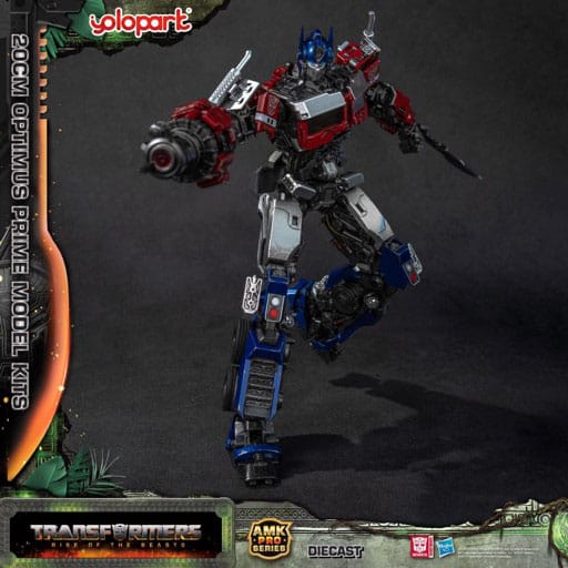 Transformers: Rise of the Beasts AMK Pro Series Plastic Model Kit Optimus Prime (Oversea Version) 20 cm