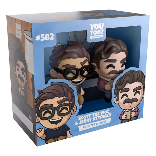 Scott the Woz Vinyl Figures Scott the Woz & Jerry Attricks Monitor Buddiez