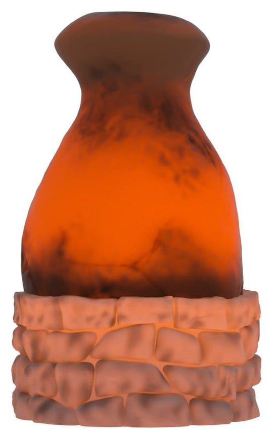 Rust Nightlight Furnace 13 cm