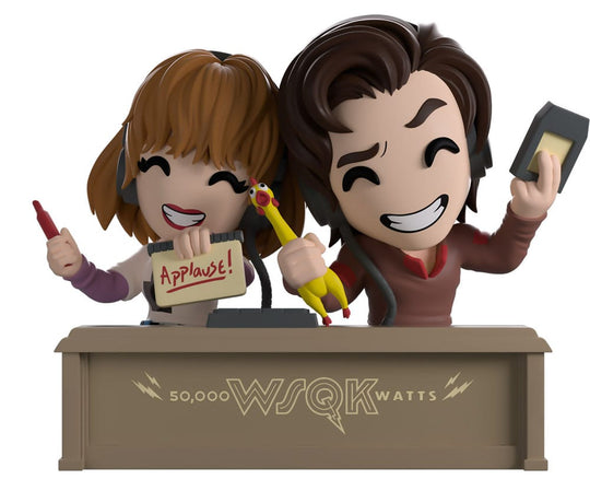Stranger Things Vinyl Figure WSQK Robin & Steve 13 cm