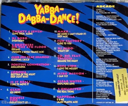 Yabba-Dabba-Dance! 1994. Cd. Cd