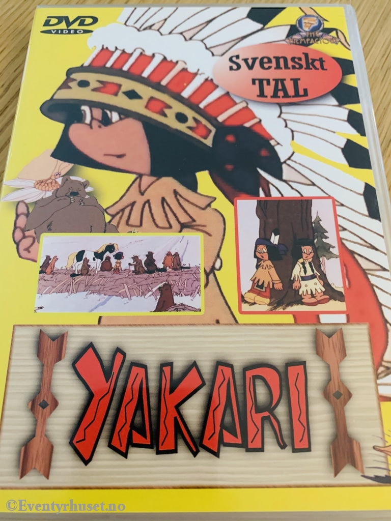 Yakari. 1986. Dvd. Svensk Tale. Dvd