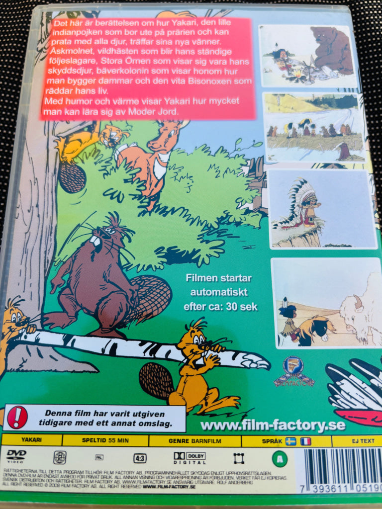 Yakari - Nya vänner DVD.
