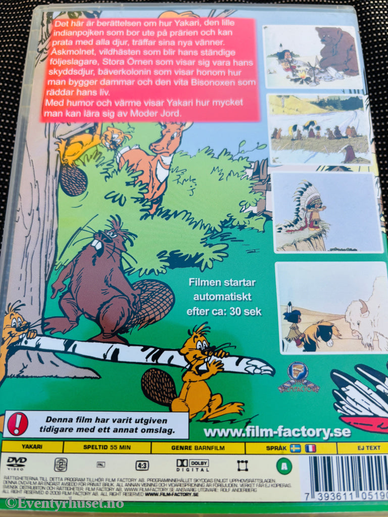 Yakari - Nya vänner DVD.