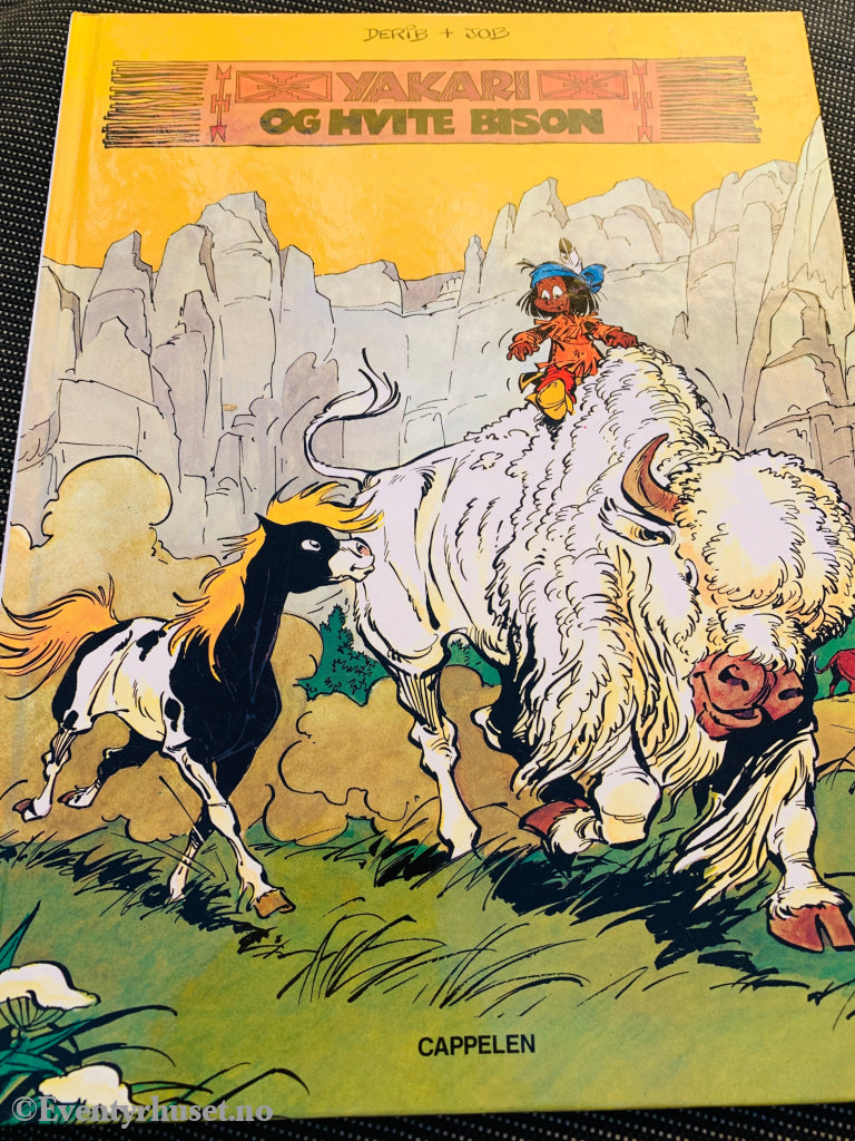Yakari og hvite bison. 1988. Tegneseriebok. Fortelling