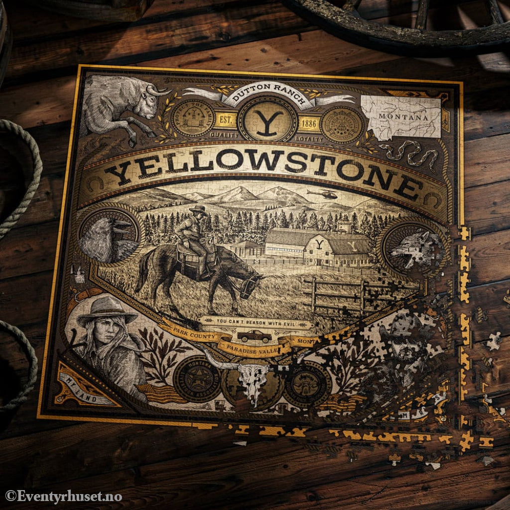 Yellowstone multi-dimensional puzzle (1000 pieces) Games